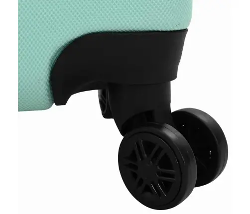 Koferu Komplekts 3 Gab. Cietā Čaulas Piparmētru Zaļā 20” 24” 28” Abs Vidaxl