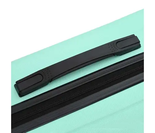 Koferu Komplekts 3 Gab. Cietā Čaulas Piparmētru Zaļā 20” 24” 28” Abs Vidaxl