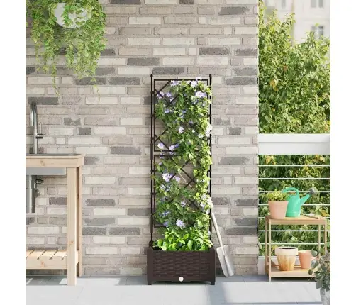 Aia Istutuspot Pruun 40 X 40 X 125,5 Cm Teras