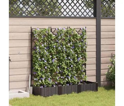 Aia Istutuspot 3 Pcs Pruun 120 X 40 X 125,5 Cm Teras