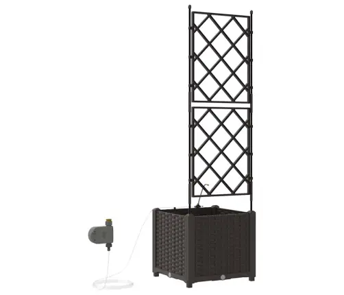 Aia Istutuspot Pruun 40 X 40 X 142 Cm Teras