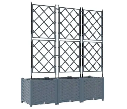 Aia Istutuspot 3 Pcs Helehall 120 X 40 X 143 Cm Teras