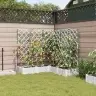 Dārza Pods Ar Trellis 5 Gab. Balts 120X120X125.5 Cm Vidaxl