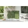Dārza Pods Ar Trellis 5 Gab. Balts 120X120X125.5 Cm Vidaxl