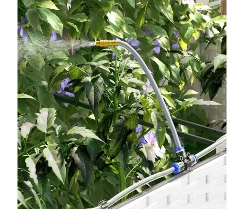 Dārza Podi 1 Gb Balts 160 X 40 X 37.5 Cm Plastmasa Vidaxl