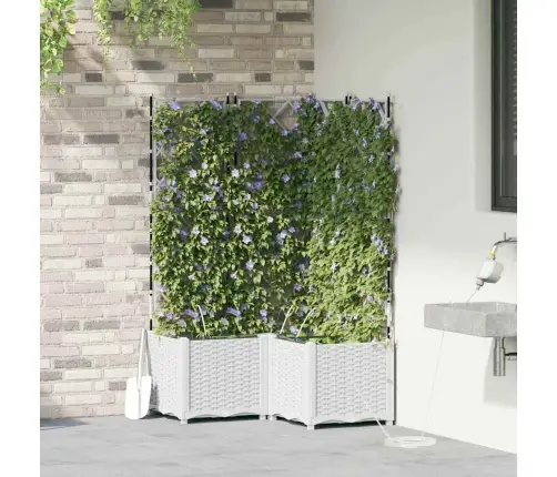 Aia Istutuspot 3 Pcs Valge Teras