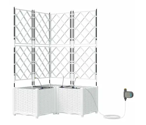 Aia Istutuspot 3 Pcs Valge Teras