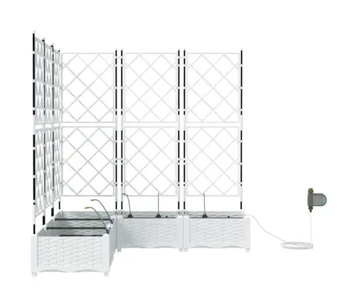 Aia Istutuspot 5 Pcs Valge Teras