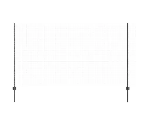 Tvorelės Stulpas 5 Pcs Pilka 140 Cm Plienas