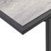 Dārza Galds Pelēks 100X55X70 Cm Dpc Un Tērauds Vidaxl