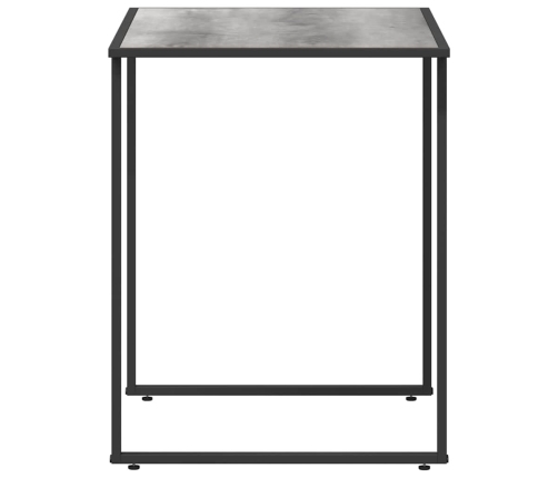 Dārza Galds Pelēks 100X55X70 Cm Dpc Un Tērauds Vidaxl
