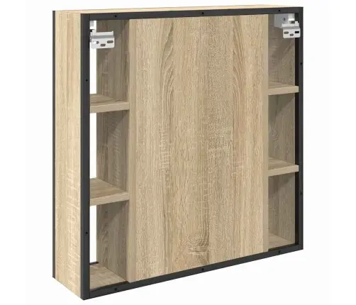 Vannas Istabas Mēbeļu Komplekts Gaiši Ozola Daudzslāņu Koks Vidējs Vidaxl