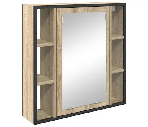 Vannas Istabas Mēbeļu Komplekts Gaiši Ozola Daudzslāņu Koks Vidējs Vidaxl