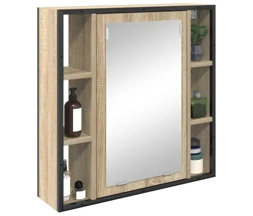 Vannas Istabas Mēbeļu Komplekts Gaiši Ozola Daudzslāņu Koks Vidējs Vidaxl