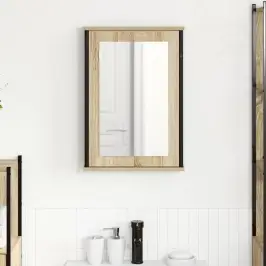 Spoguļu Skapis Sonoma Ozols 42 X 12 X 60 Cm Inženierijas Koks Vidaxl