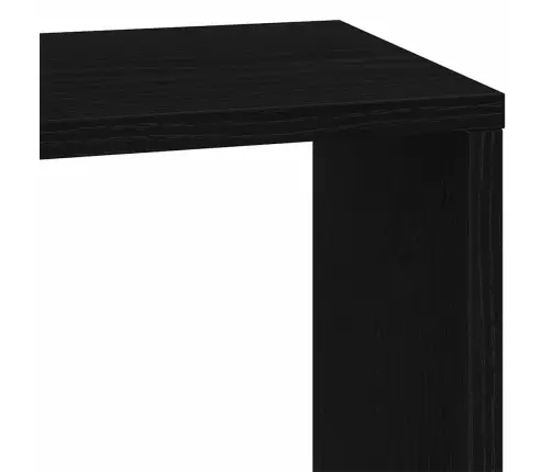 Grāmatu Plaukts Melns Ozols 45 X 23.5 X 162.5 Cm Vidaxl