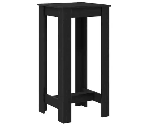 Baro Stalas Juodas Ąžuolas 51 X 50 X 103.5 Cm Apdirbta Mediena