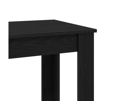 Melna Ozola Bāra Galda Izmērs 102X50X103,5 Cm Inženierkoks Vidaxl