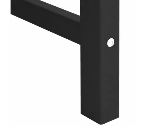 Dārza Sols Ar Spilvenu Melna 120 X 59 X 88Cm Hdpe Vidaxl