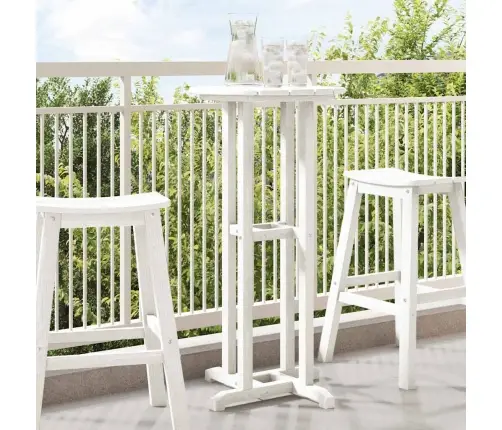 Baro Stalas Balta 55 X 55 X 107 Cm Hdpe