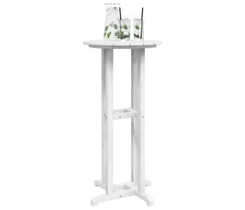 Baro Stalas Balta 55 X 55 X 107 Cm Hdpe