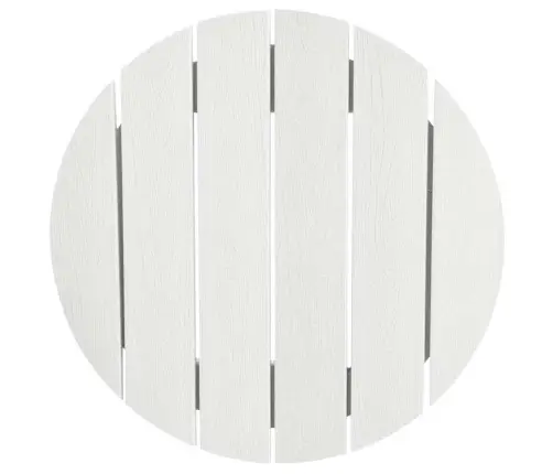 Baro Stalas Balta 55 X 55 X 107 Cm Hdpe