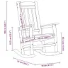 Bāra Krēsls 2 Pcs Gaiši Pelēks 52 X 43 X 73.5Cm Hdpe Vidaxl