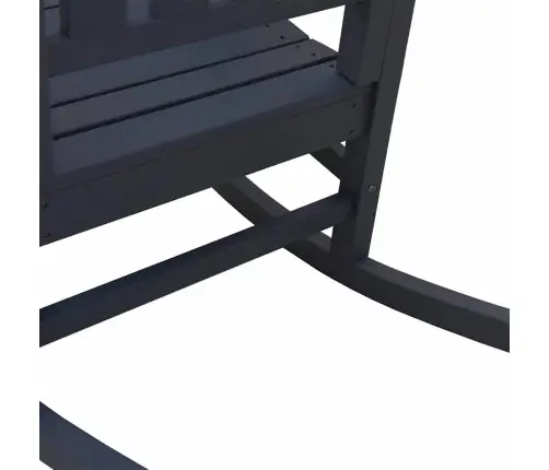 Dārza Šūpuļkrēsls Tumši Zils 70 X 92 X 108Cm Hdpe Vidaxl