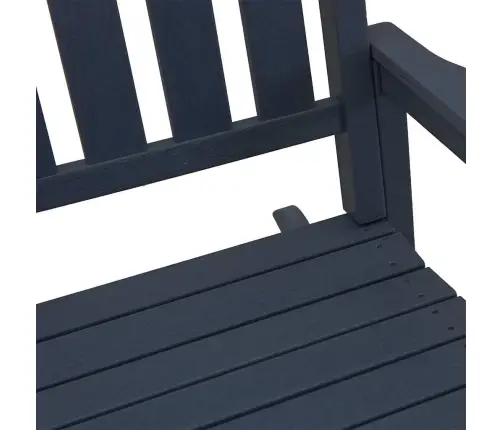 Dārza Šūpuļkrēsls Tumši Zils 70 X 92 X 108Cm Hdpe Vidaxl