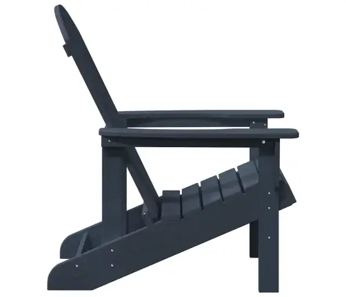 Adirondack Krēsls Tumši Zils 74 X 82 X 92Cm Hdpe Vidaxl