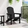 Adirondack Kėdė Juoda 74 X 82 X 92Cm Hdpe Adirondack Kėdė Juoda 74 X 82 X 92Cm Hdpe