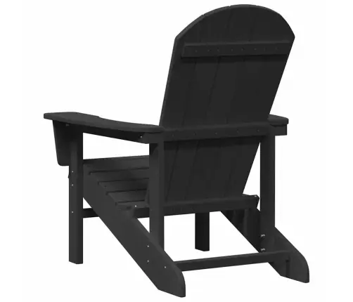 Adirondack Kėdė Juoda 74 X 82 X 92Cm Hdpe Adirondack Kėdė Juoda 74 X 82 X 92Cm Hdpe