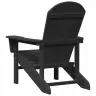 Adirondack Kėdė Juoda 74 X 82 X 92Cm Hdpe Adirondack Kėdė Juoda 74 X 82 X 92Cm Hdpe