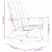 Adirondack Šūpuļkrēsls Gaiši Pelēks 73.5 X 92 X 90Cm Hdpe Vidaxl
