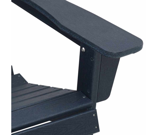 Adirondack Krēsls Tumši Zils 74 X 82 X 92Cm Hdpe Vidaxl