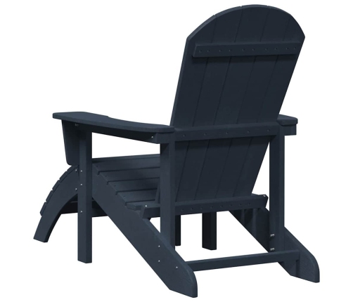 Adirondack Krēsls Tumši Zils 74 X 82 X 92Cm Hdpe Vidaxl