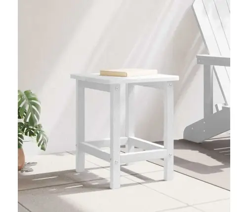 Adirondack Šoninis Staliukas Balta 38 X 38 X 46 Cm Hdpe
