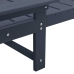 Sauļošanās Krēsls Ar Spilvenu Tumši Zils 73.5 X 92 X 90Cm Hdpe Vidaxl
