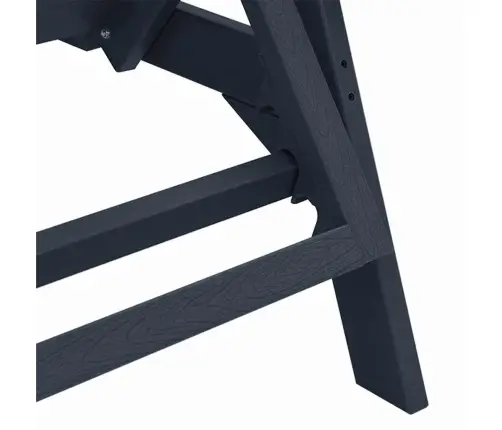 Sauļošanās Krēsls Ar Spilvenu Tumši Zils 73.5 X 92 X 90Cm Hdpe Vidaxl