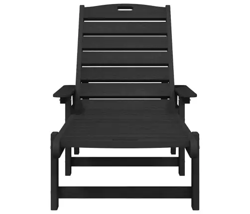 Saulės Gultas Juoda 73.5 X 92 X 90Cm Hdpe