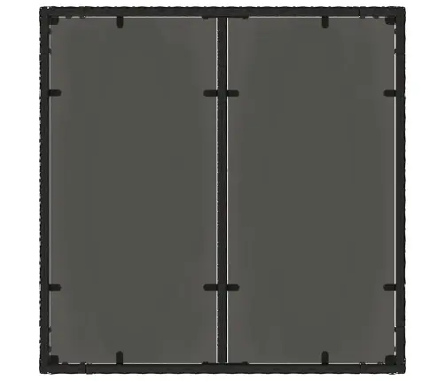 Aia Söögilaudade Komplekt 3 Pcs Must Polürotang