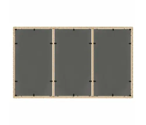 Aia Söögilaudade Komplekt 7 Pcs Beež Polürooster