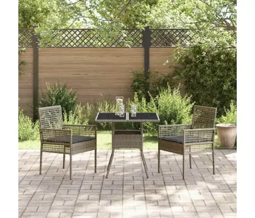 Aia Söögilaudade Komplekt 3 Pcs Hall Polürotang