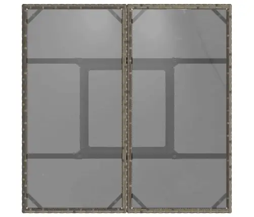 Aia Söögilaudade Komplekt 3 Pcs Hall Polürotang