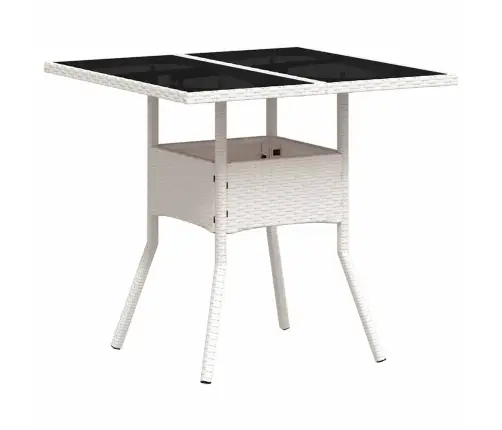 Sodo Valgomojo Komplektas 3 Pcs Pilka Poli Ratanas