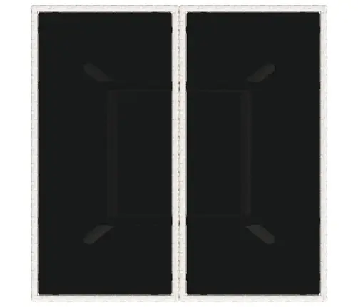 Sodo Valgomojo Komplektas 3 Pcs Pilka Poli Ratanas