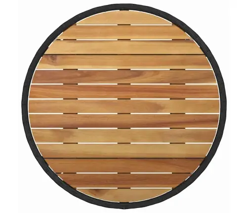 Sodo Valgomojo Komplektas 3 Pcs Juoda Poli Ratanas