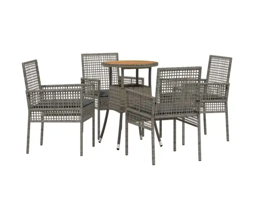 Aia Söögilaudade Komplekt 5 Pcs Hall Polürotang