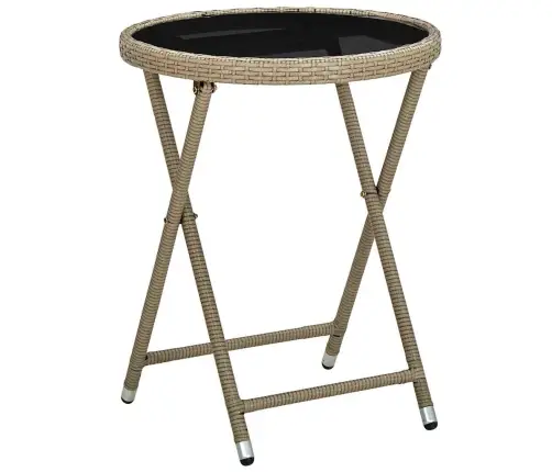 Aia Bistroo Komplekt 3 Pcs Beež Polürotang