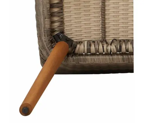 Dārza Krēsli Ar Spilveniem 2 Gabali Melns Polirattan Vidaxl